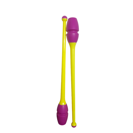 Rubber Head Gym Club (Small) - (Magenta - Yellow)